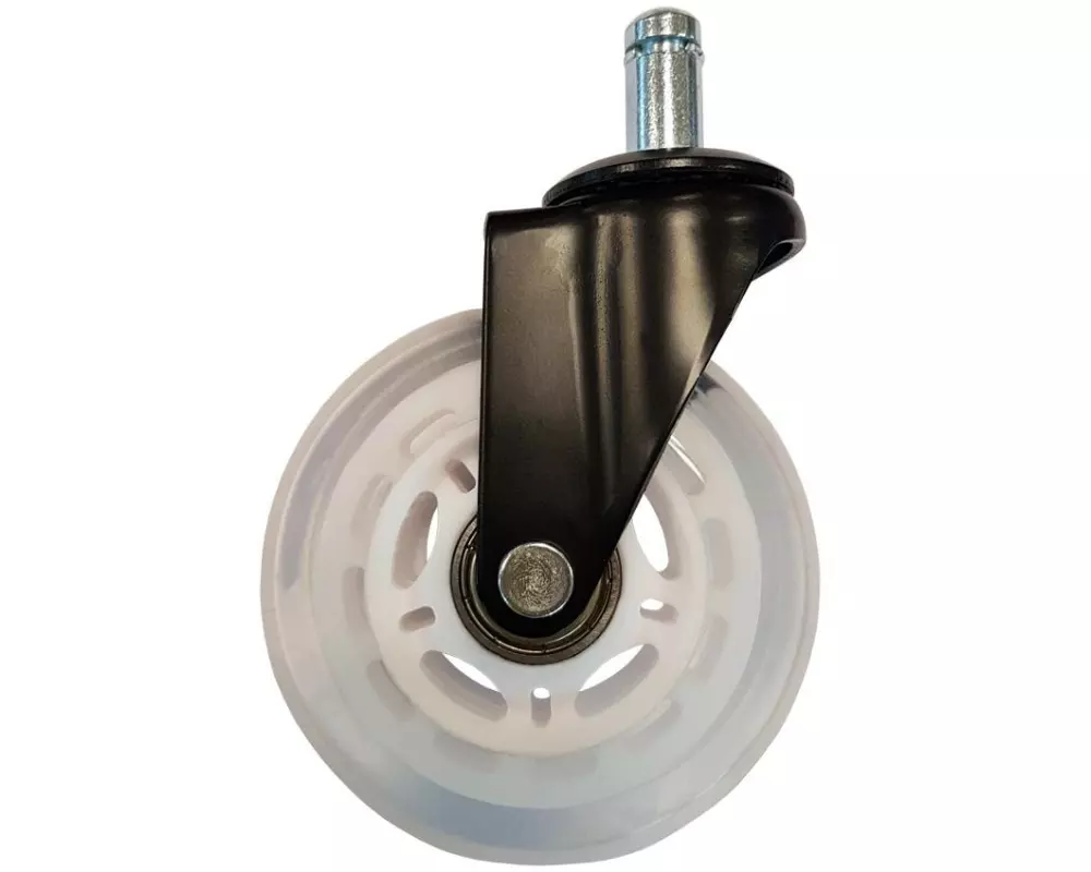 LC-Power Gaming Stuhlrollen 5er Set Weiss