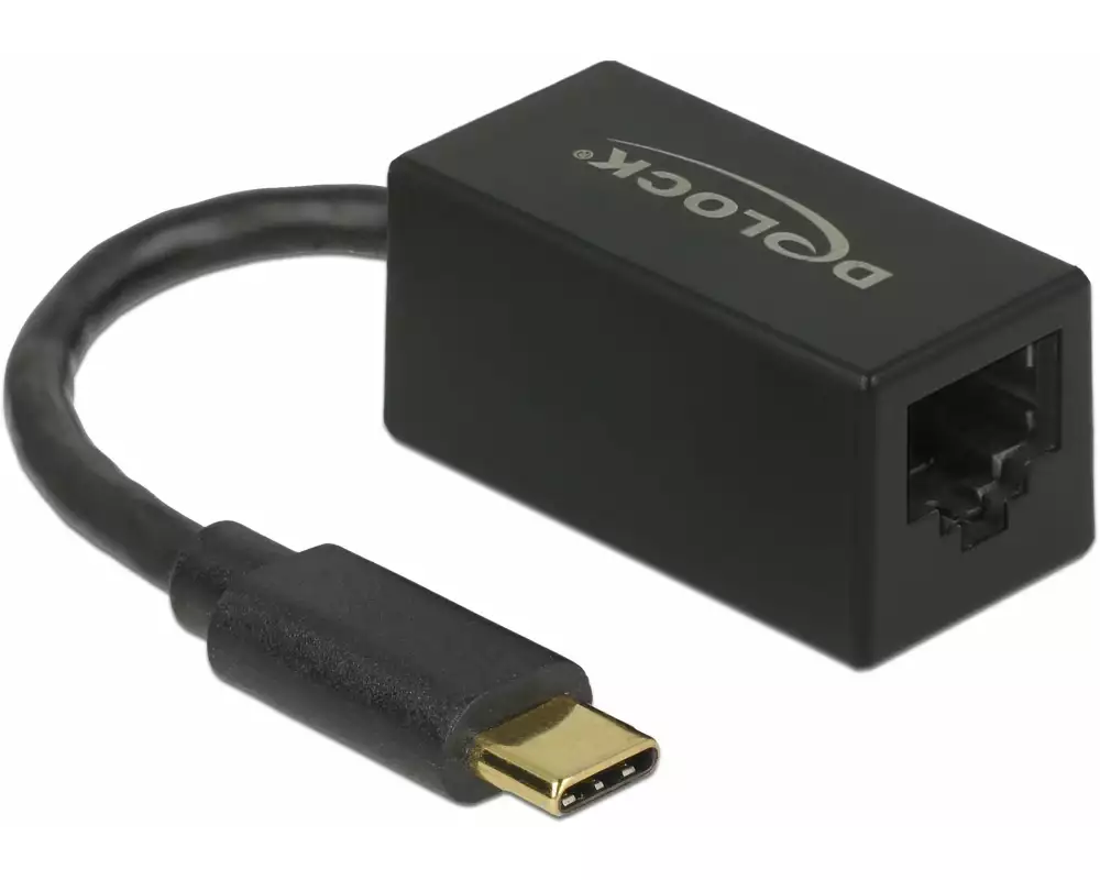 Delock Netzwerk-Adapter 1 Gbps USB Typ-C