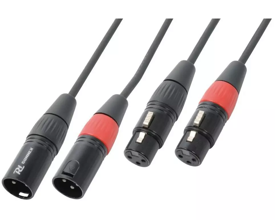 PD Connex CX60-05 XLR 3 Pole, male - XLR 3 Pole, female 0.5 m