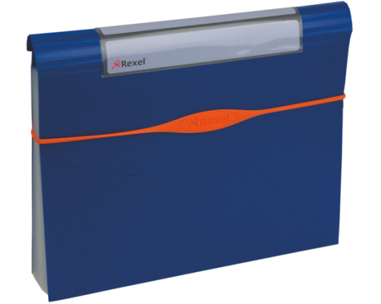 REXEL OPTIMA Fächermappe A4 2102484 blau 13 Fächer