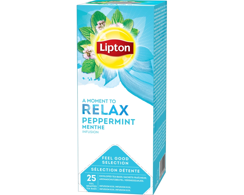 LIPTON Pfefferminze Tee 4071282 25 Beutel