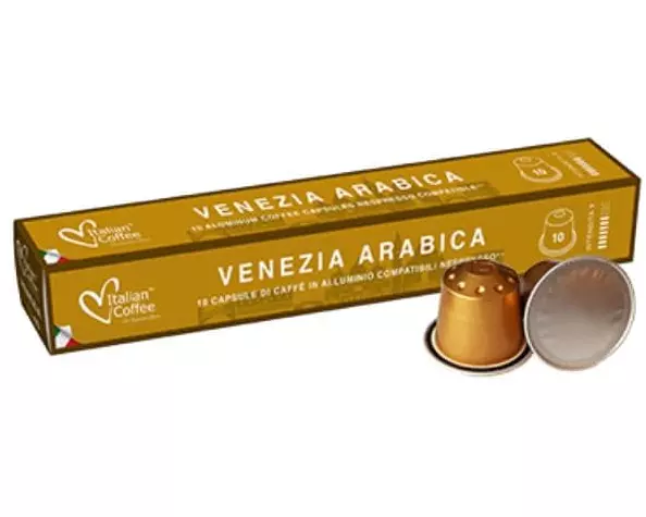 Italian Coffee Kaffeekapseln Venezia Arabica 10 Stück