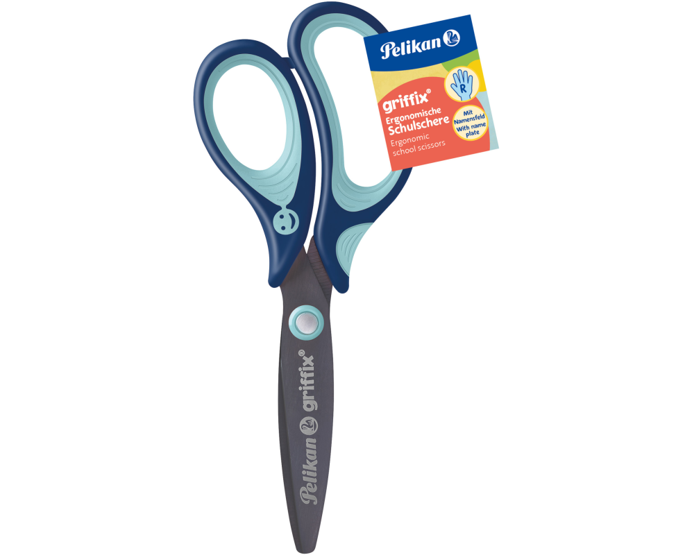 PELIKAN griffix Schere Blau 803649 Rechtshänder