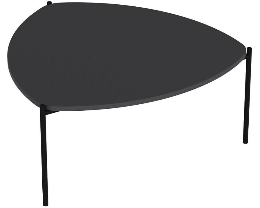 Woody Fashion Couchtisch Lenny 90 x 40 cm, Grau