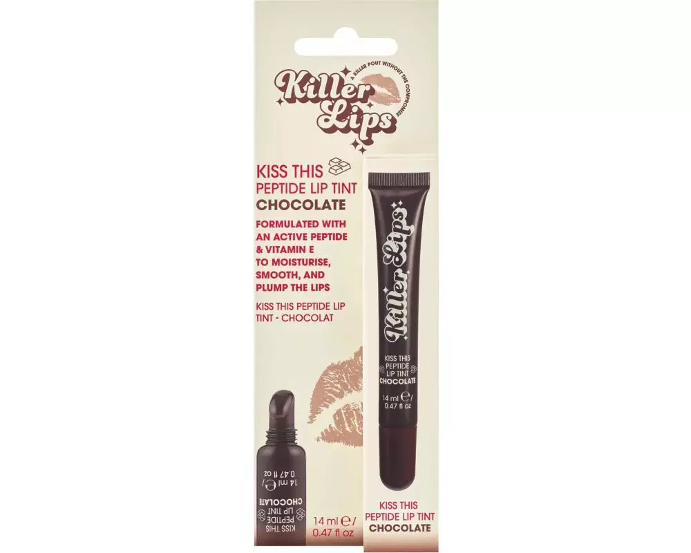 Killer Lips Lipgloss Kiss This Peptide Lip Tint Chocolate