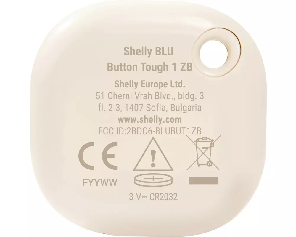 Shelly Plug & Play · Blu ZB Button Tough Ivory