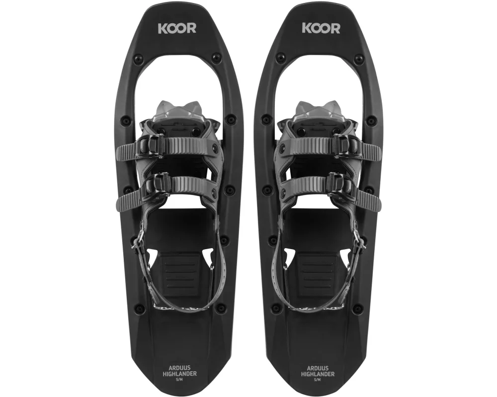 KOOR Schneeschuh Arduus Highlander S/M Schwarz
