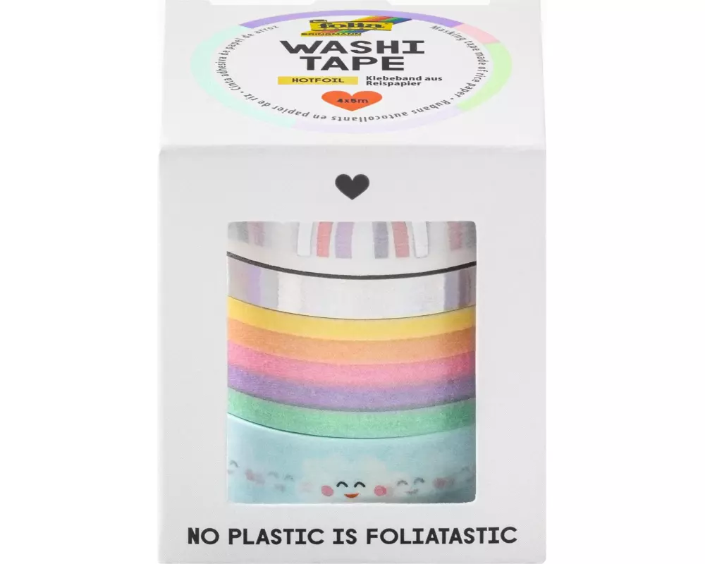Folia Washi Tape 4er Set