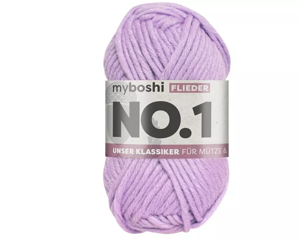 myBoshi Wolle Nr.1 Flieder 50 g, 55 m