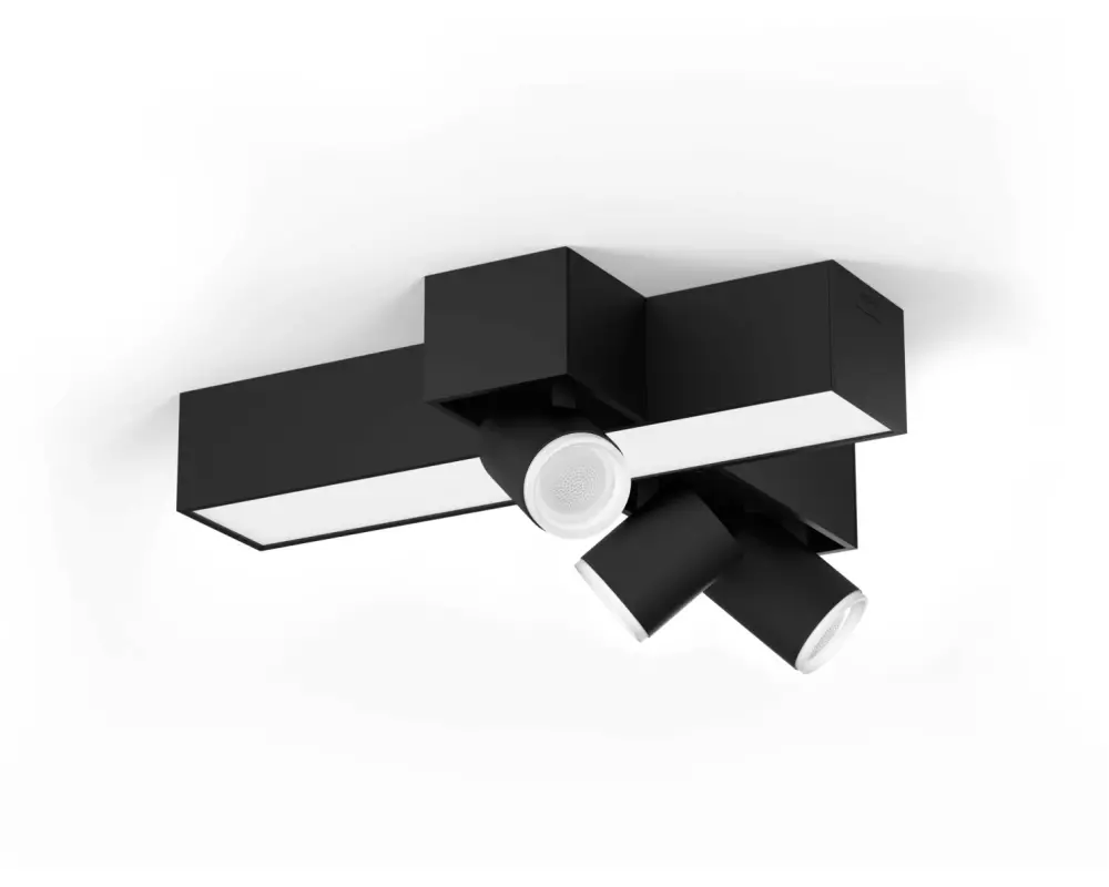 Philips Hue Deckenleuchte Centris M Schwarz, Bluetooth