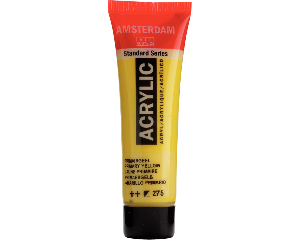 AMSTERDAM Acrylfarbe 20ml 17042750 Primärgelb 275