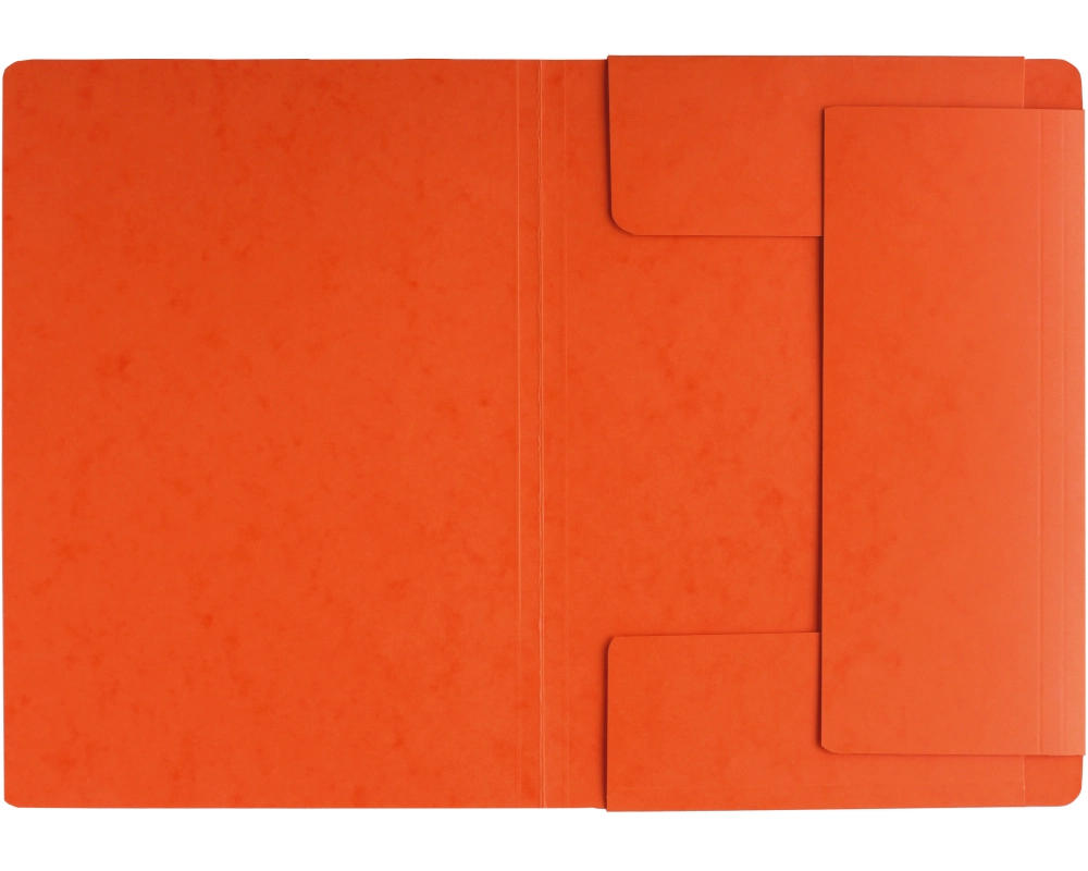 PAGNA Gummizugmappe A4 24007-12 orange 3 Klappen