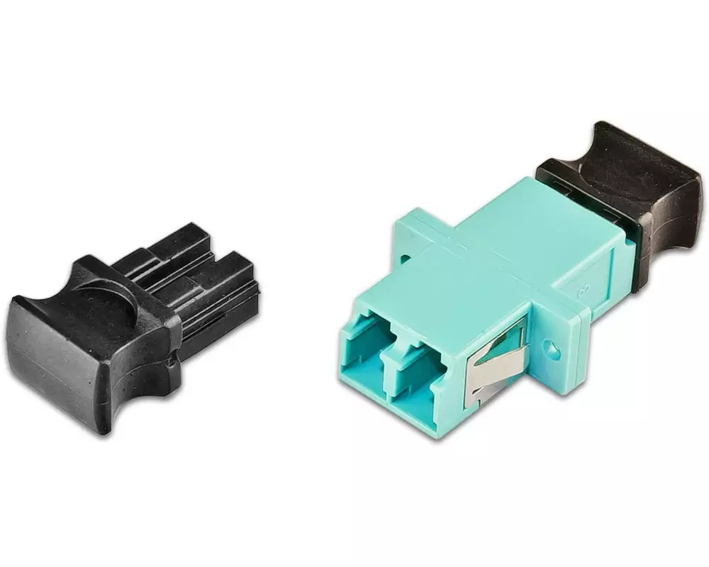 Lightwin LWL-Kupplung Multimode LC – LC, OM3, Duplex