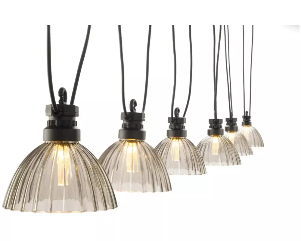 STT Lichterkette Solar Partylight Amela, 10 LEDs, 4.5 m, Smoke