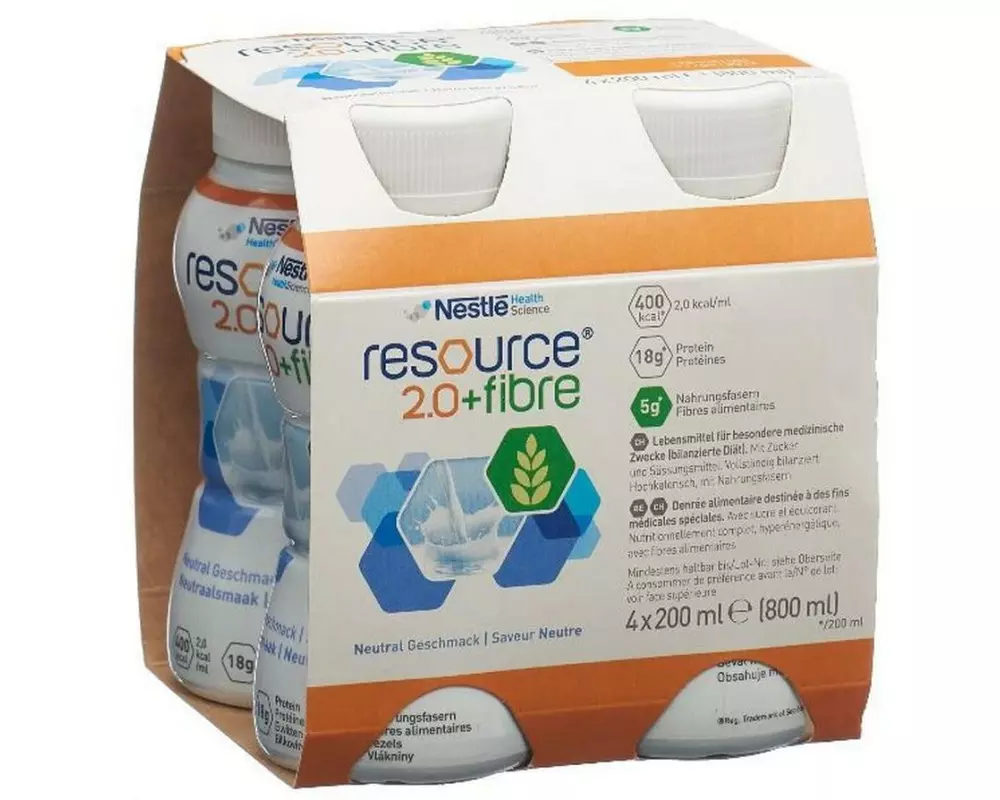 Resource 2.0 Fibre Neutral 4 x 200 ml