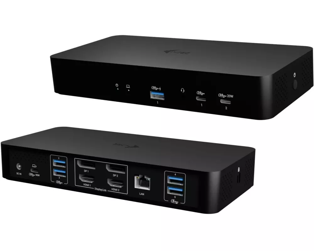 i-tec Dockingstation USB-C Intelligent 2x 4K, PD 100 W
