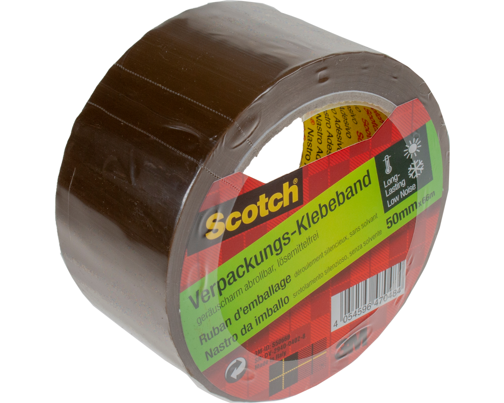 SCOTCH Verpackungs-Klebeband S5066B braun 50mm x 66m