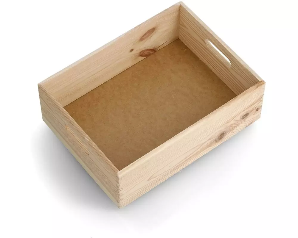 Zeller Present Allzweckkiste, Nadelholz Braun