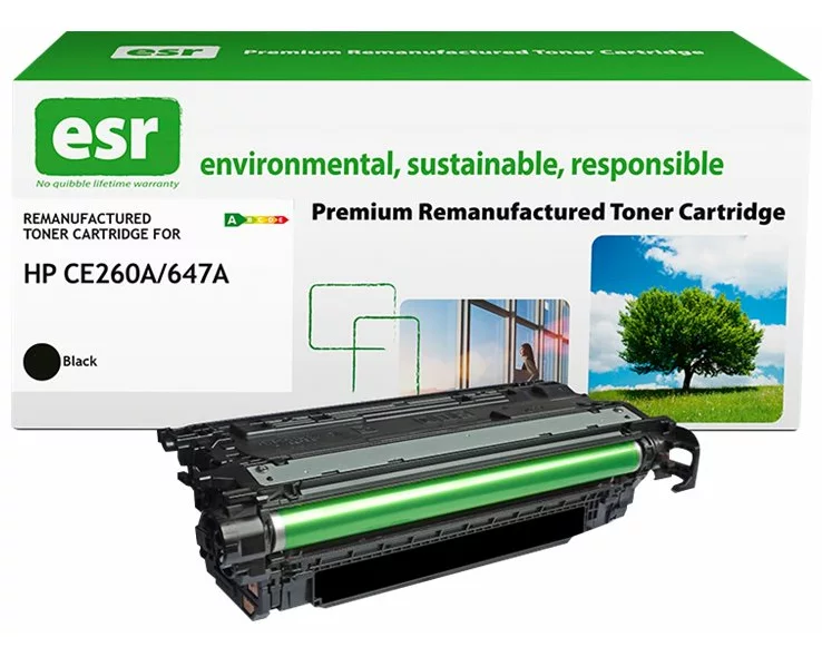 ESR Toner cartridge compatible with HP CE260A black remanufactured 8.500 pages