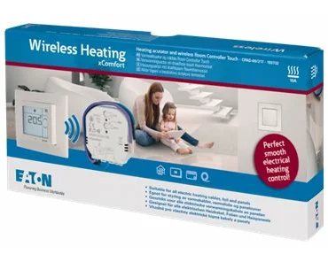 EATON xComfort Wireless Heating package preconfigured