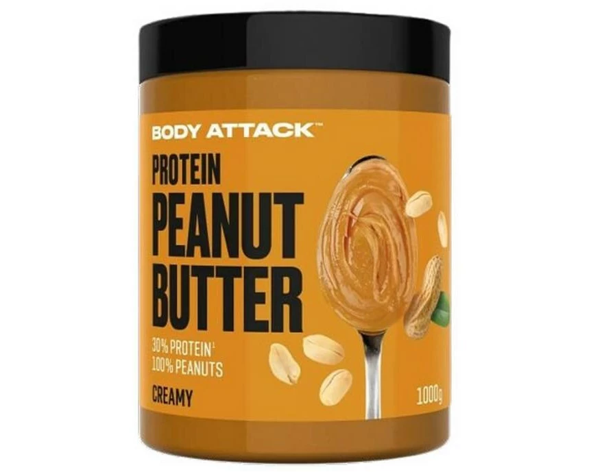 Body Attack Peanut Butter Erdnuss, 1 x 1000 g