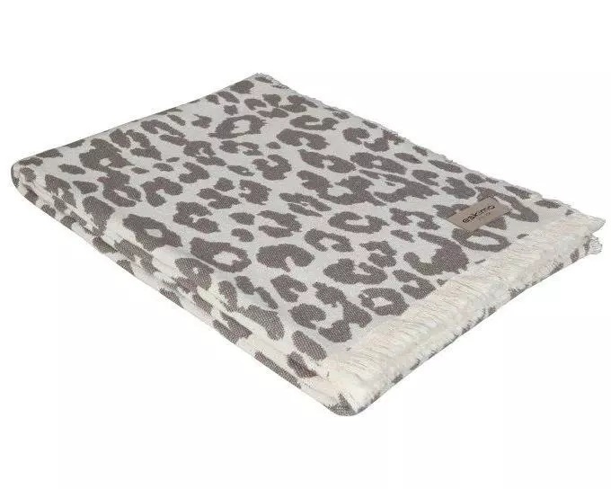 Eskimo Decke Nala Decke 140 x 200 cm, Braun/Beige