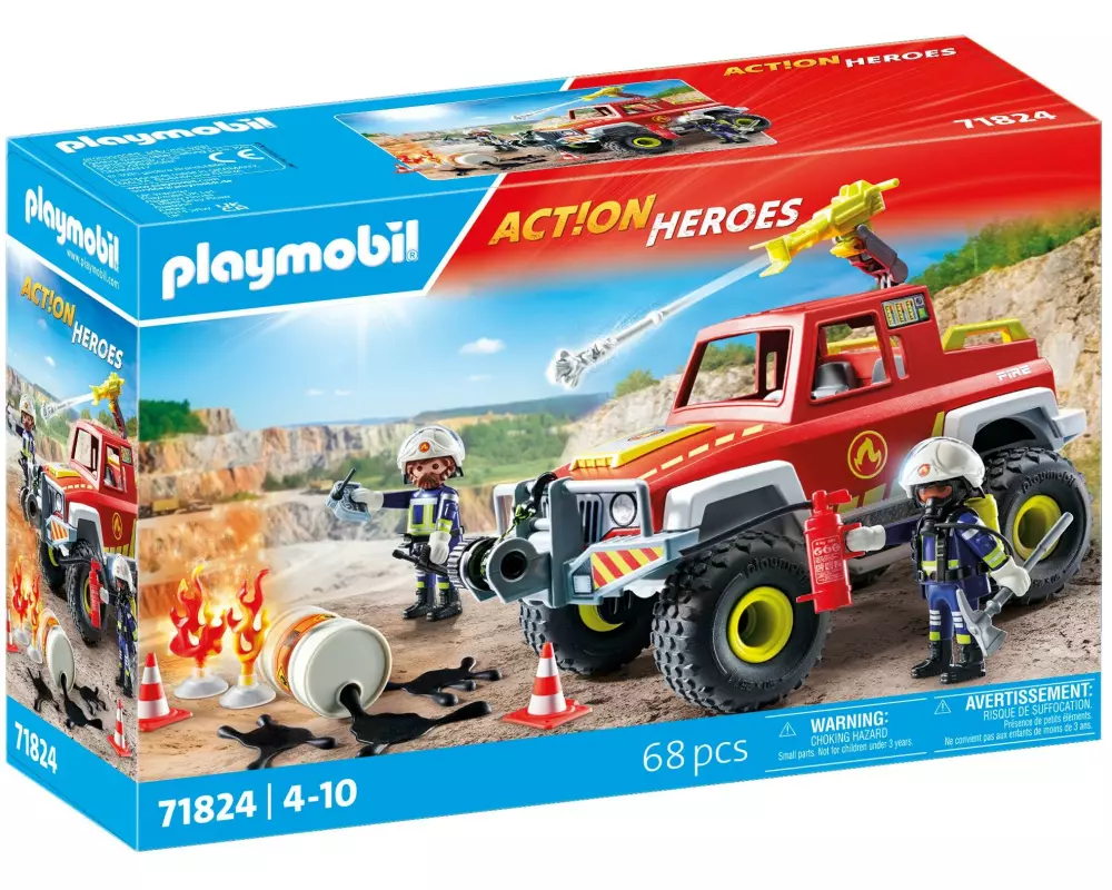 Playmobil Action Heroes Feuerwehrtruck 71824