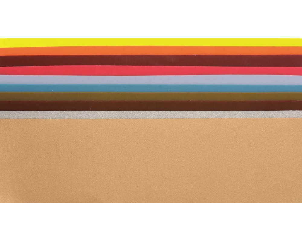 GLOREX Verzierwachs 10 Stück 68616002 Modefarben 200x55-100mm