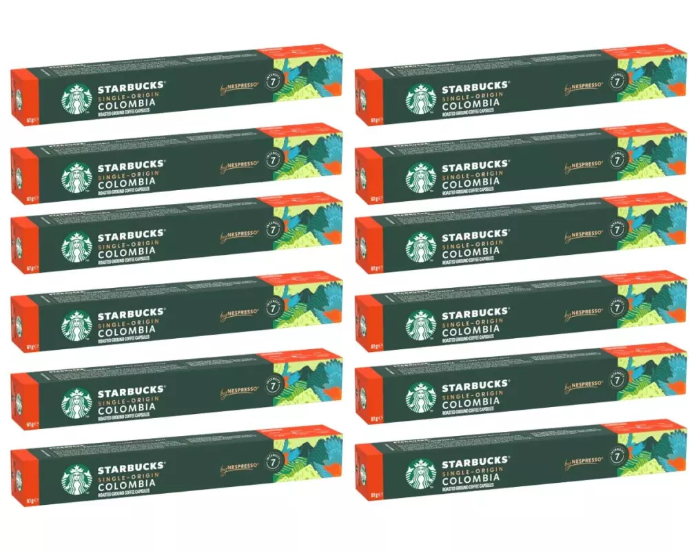 Starbucks Kaffeekapseln Colombia Medium Roast 12 x 10 Stück