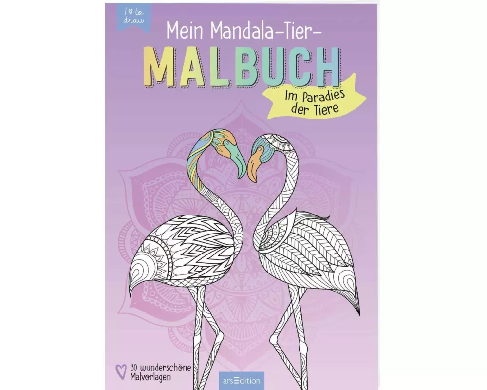 Mein Mandala-Tier-Malbuch – Im Paradies der Tiere