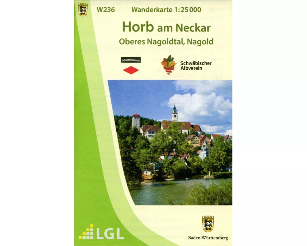 W236 Wanderkarte 1:25000 Horb am Neckar