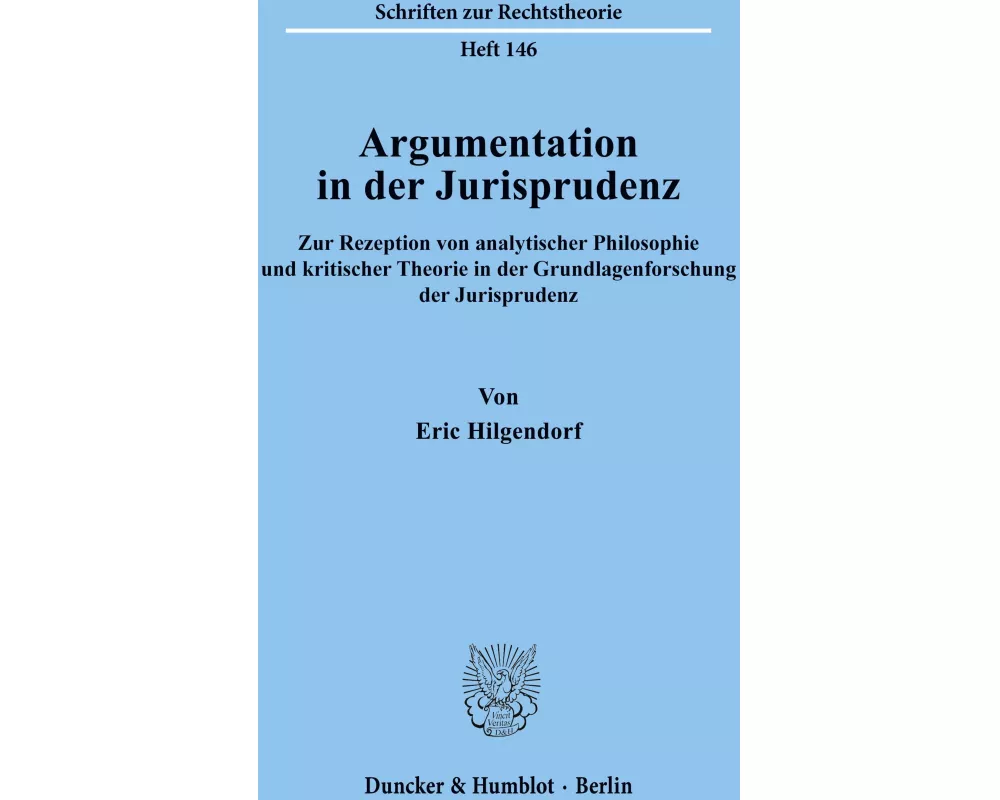 Argumentation in der Jurisprudenz
