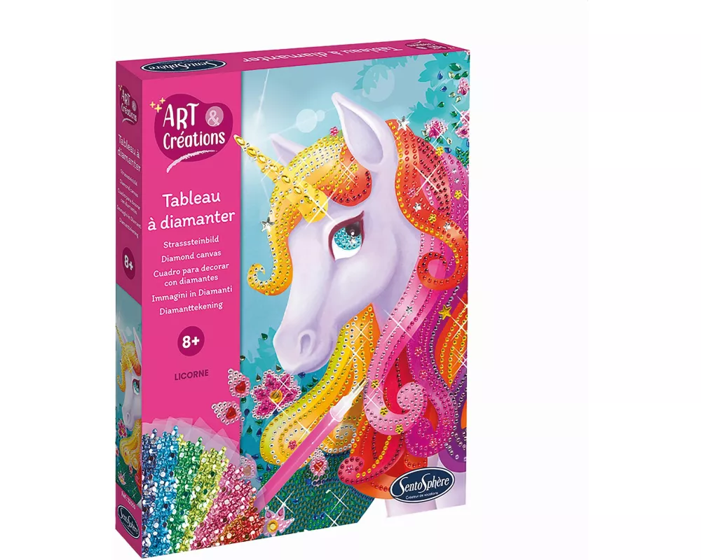 Sentosphere - Strasssteinbild Einhorn