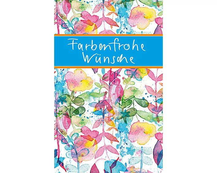 Farbenfrohe Wünsche