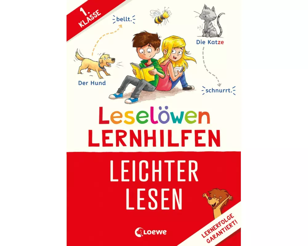 Leselöwen Lernhilfen - Leichter lesen - 1. Klasse