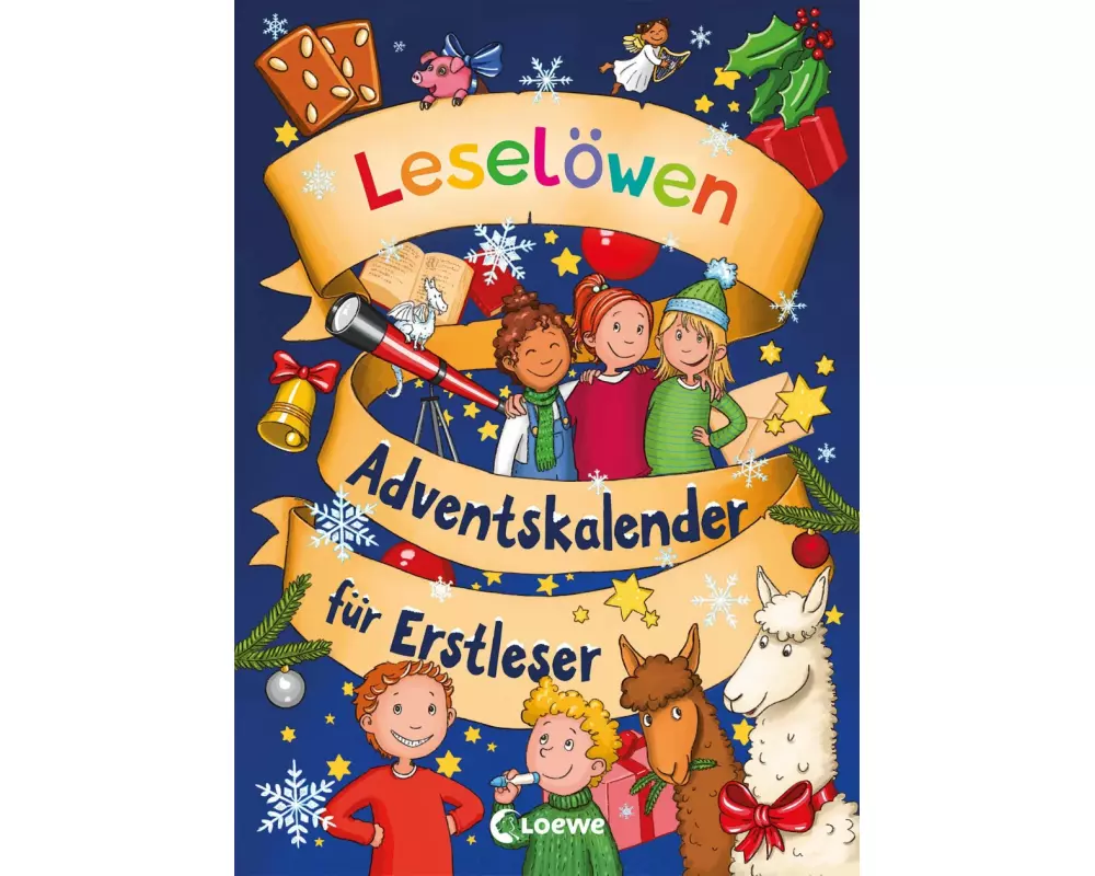 Leselöwen-Adventskalender für Erstleser