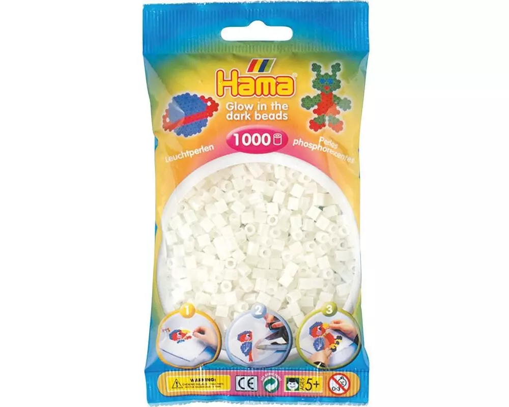 Hama Bügelperlen Midi Grün, 1000 Stück