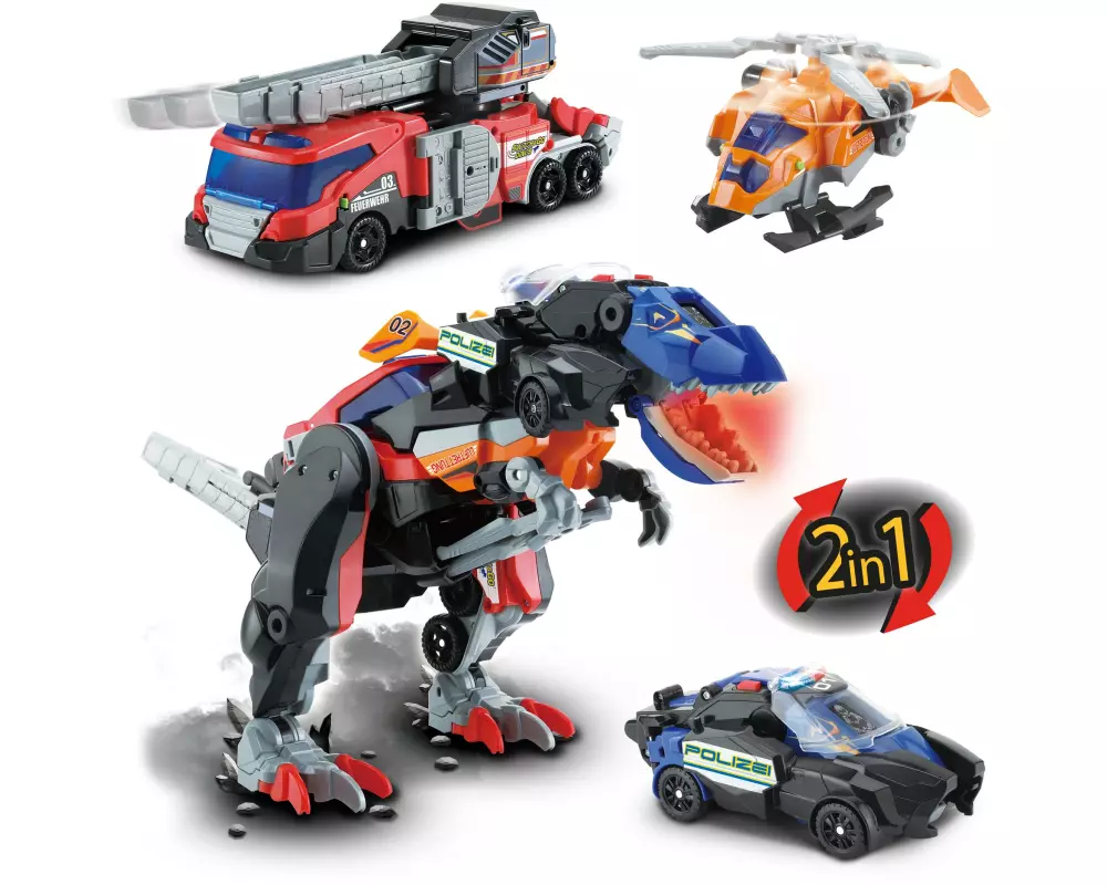 Vtech Switch & Go Dinos - 3-in-1 Super-T-Rex -DE-