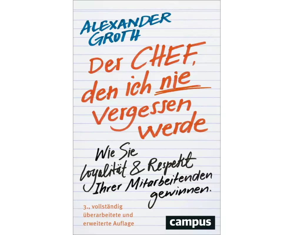 Der Chef, den ich nie vergessen werde
