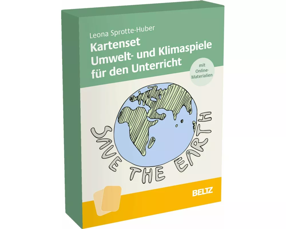Kartenset Umwelt- und Klimaspiele für den Unterricht