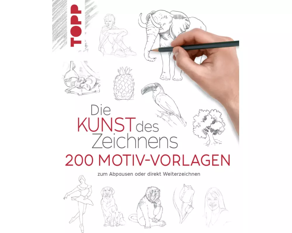 Die Kunst des Zeichnens 250 Motiv-Vorlagen