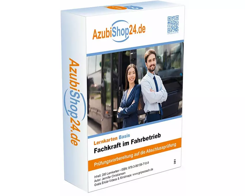 AzubiShop24.de Lernkarten Fachkraft im Fahrbetrieb