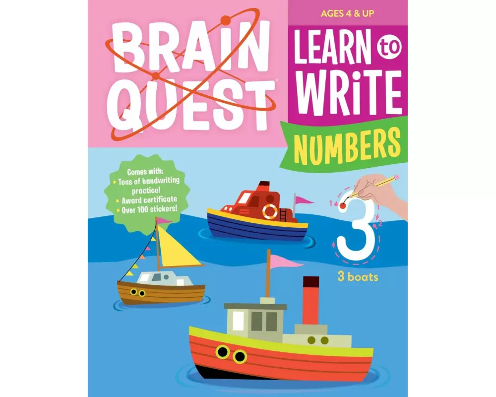 Brain Quest Learn to Write: Numbers