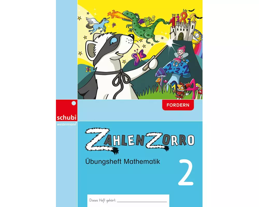 Zahlenzorro Übungsheft Mathematik