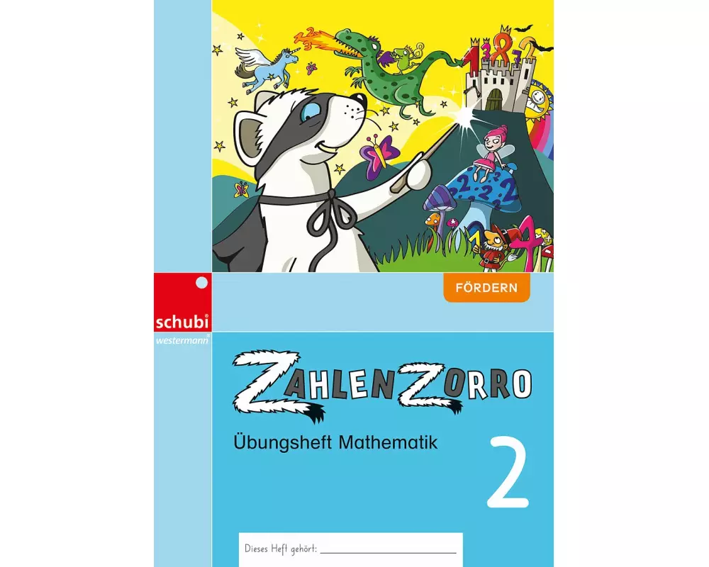 Zahlenzorro Übungsheft Mathematik