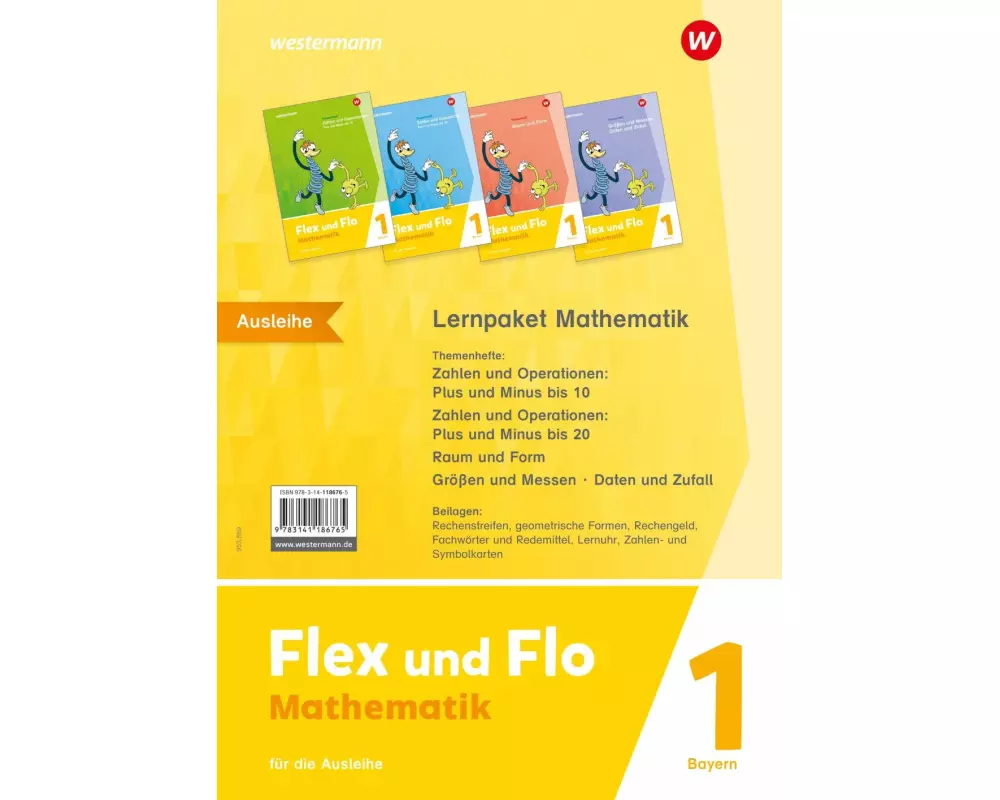Flex und Flo 1. Lernpaket Mathematik: Für die Ausleihe. Für Bayern