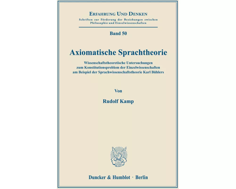 Axiomatische Sprachtheorie