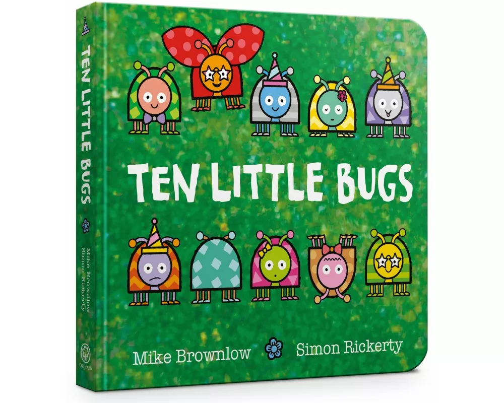 Ten Little Bugs Board Book