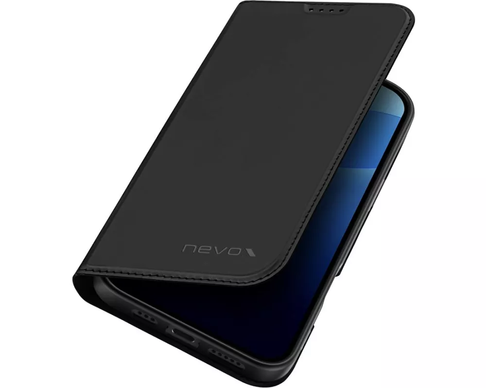 Nevox Book Cover Vario Series iPhone 16 Pro Schwarz