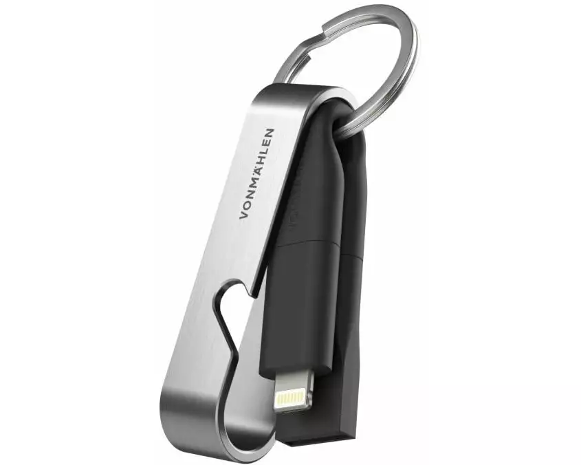 Vonmählen USB-Kabel High Six Black/Silver